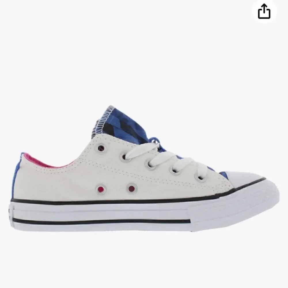 Converse All Star CTAS Double Tongue White/purple  Sneakers